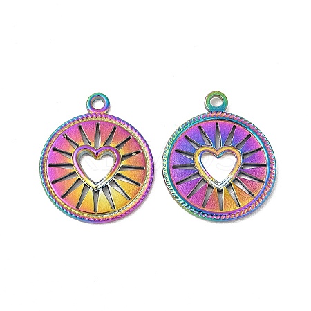 Ion Plating(IP) 304 Stainless Steel Pendants STAS-L268-013MC-1