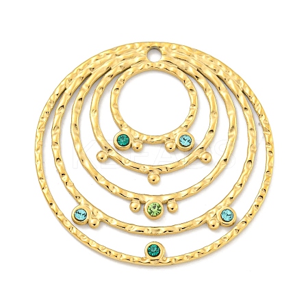 Real 18K Gold Plated PVD Vacuum Plating 304 Stainless Steel Pendants STAS-L278-033G-01-1