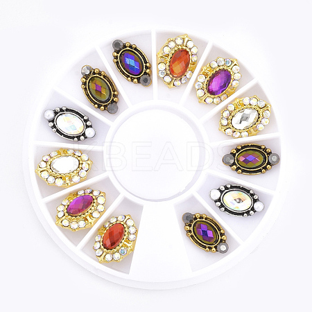 Alloy Cabochons MRMJ-S016-001B-1