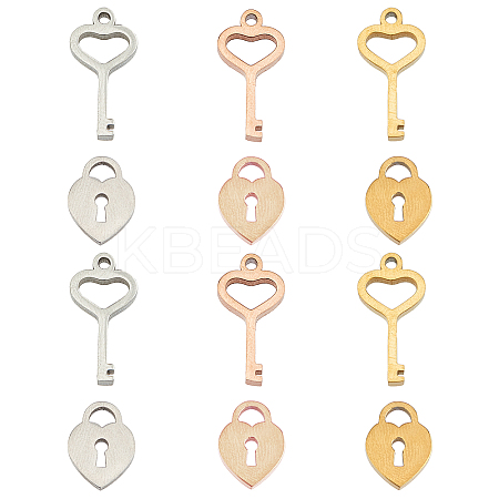 304 Stainless Steel Charms STAS-UN0012-02M-1