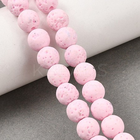 Dyed Synthetic Lava Rock Beads Strands GG-CBAAE19-06B-06-1