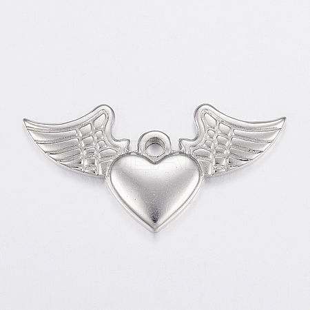 Tarnish Resistant 304 Stainless Steel Pendants STAS-G172-26P-1