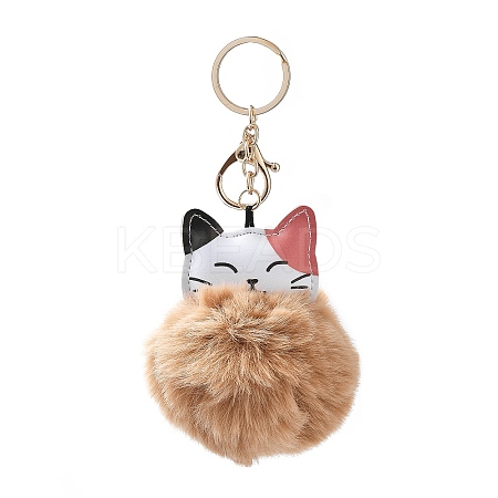 Cute Cat Keychain Plush Pendant for Bags and Wallets ST5864224-1