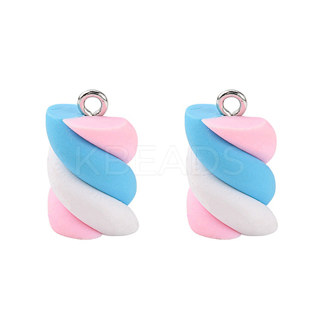 Handmade Polymer Clay Charms CLAY-T016-83D-1
