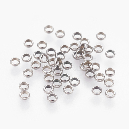 Tarnish Resistant 201 Stainless Steel Beads STAS-P208-05P-01-1