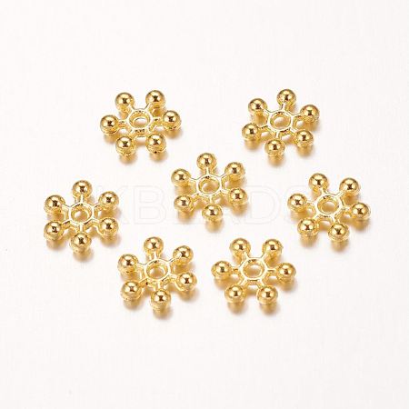 Zinc Alloy Beads Spacers PALLOY-Q062-G-NF-1