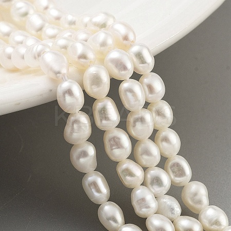 Natural Keshi Pearl Cultured Freshwater Pearl Beads Strands PEAR-P062-25D-1