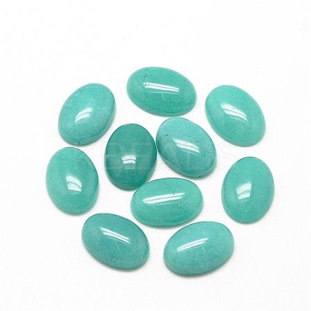 Natural White Jade Cabochons G-R415-13x18-25-1