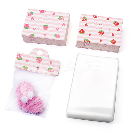 Rectangle Plastic Gift Packaging Bags ABAG-TA0001-63-1