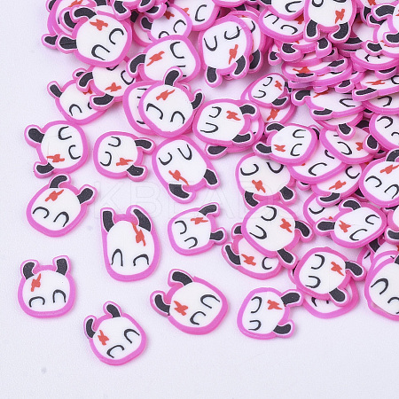 Handmade Polymer Clay Cabochons LS-CLAY-R087-18-1