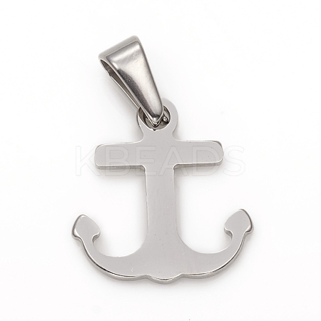 Tarnish Resistant 304 Stainless Steel Pendants STAS-I136-29A-P-1