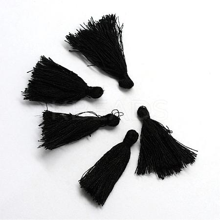 Handmade Polycotton(Polyester Cotton) Tassel Decorations OCOR-Q024-14-1