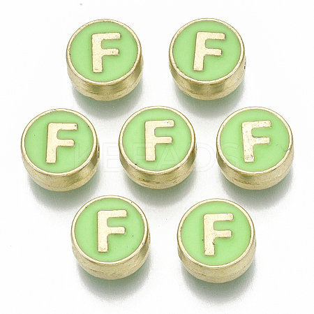 Alloy Enamel Beads LS-ENAM-S122-028F-NR-1