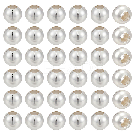 10Pcs 925 Sterling Silver Beads STER-PH0003-61A-1