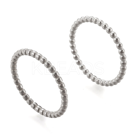 Tarnish Resistant 304 Stainless Steel Linking Rings STAS-L224-055C-P-1
