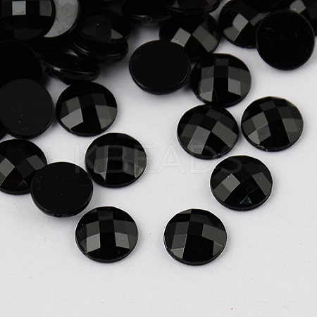 Taiwan Acrylic Rhinestone Cabochons ACRT-M005-20mm-01-1