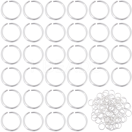 100Pcs 925 Sterling Silver Open Jump Rings STER-CN0001-41-1
