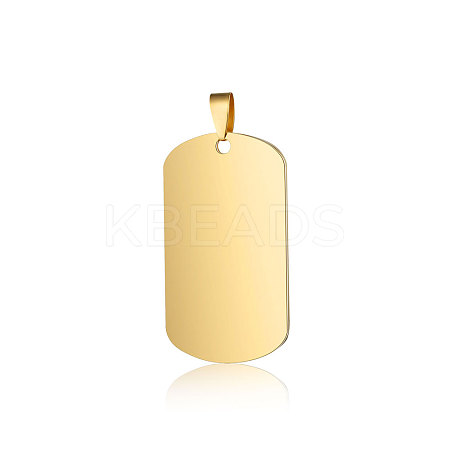 Ion Plating(IP) 304 Stainless Steel Pendants STAS-I311-03A-G-1