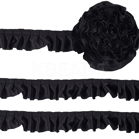 10M Polyester Ruffled Trimming OCOR-GF0004-57E-1