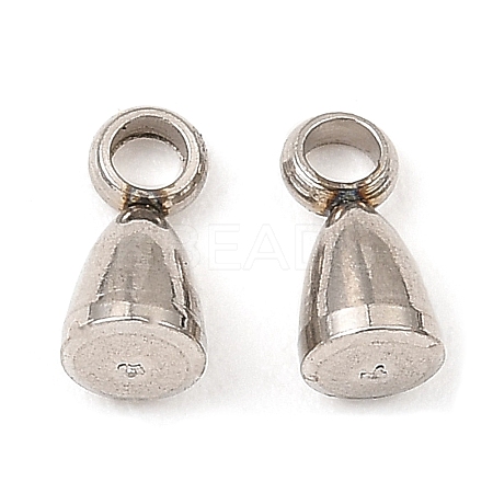 Non-Tarnish 201 Stainless Steel Tail Chain Drop Charms LS-STAS-D061-04D-P-1