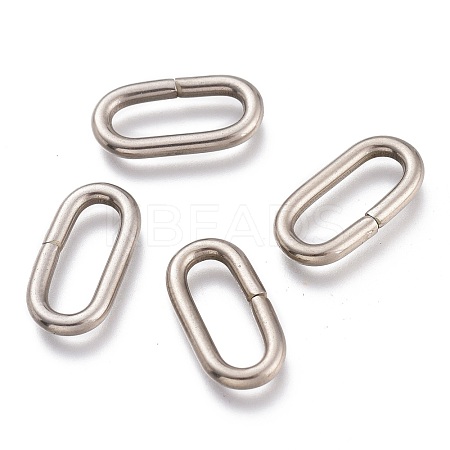 Tarnish Resistant 201 Stainless Steel Quick Link Connectors STAS-O137-15P-1