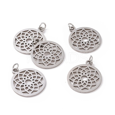 Non-Tarnish 304 Stainless Steel Pendants STAS-S105-T523S-1