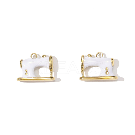 304 Stainless Steel Enamel Pendants STAS-OY001-53G-1