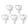 Non-Tarnish 201 Stainless Steel Pendants STAS-N098-045P-1