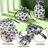 20Pcs Paw Print Organza Jewelry Drawstring Pouches ABAG-YW0001-15A-5