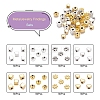 400Pcs 4 Style Tibetan Style Alloy Beads Set TIBE-YW0001-23-2
