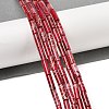 Dyed Natural Imperial Jasper Beads Strands G-H087-H01-01D-2