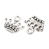 Tibetan Style Zinc Alloy Pendants X-TIBEP-R334-095AS-RS-3