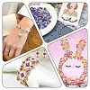 1000Pcs 10 Colors Baking Paint Pearlized Glass Imitation Pearl Round Beads HY-SP0001-01C-6