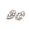 Glass Flower Of Life Pendant PALLOY-K001-073P-03-2