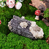 Simulation Resin Tree Stump Hidden Key DIY-WH0430-161-4