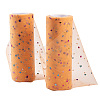 Heart Glitter Sequin Deco Mesh Ribbons OCOR-BC0007-11-1
