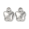 304 Stainless Steel Pendant Rhinestone Settings STAS-D194-01P-1