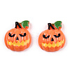 Halloween Opaque Resin Cabochons RESI-T055-05-3
