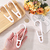 4Pcs Plastic Clothes Clip Hook AJEW-CN0006-34C-3