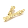 Rack Plating Brass Pendants KK-I721-01G-Y-2