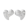 304 Stainless Steel Stud Earrings for Women EJEW-K306-03P-4
