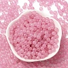 Luminous Glow in the Dark Transparent Glass Round Beads GLAA-F124-B08-4