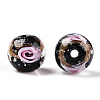 Luminous Handmade Gold Sand Lampwork Beads LAMP-T021-03K-2
