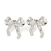 Non-Tarnish 304 Stainless Steel Stud Earrings for Women EJEW-A111-01P-2