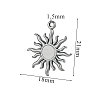 304 Stainless Steel Pendants STAS-WH0027-91N-P-1