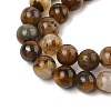 Natural Yellow Tiger Eye Beads Strands G-H238-6mm-3