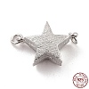 Anti-Tarnish Rhodium Plated 925 Sterling Silver Magnetic Clasps STER-A001-04P-5