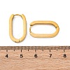 PVD Vacuum Plating 304 Stainless Steel Huggie Hoop Earrings X-STAS-S103-21G-3
