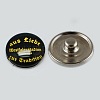 Zinc Alloy Jewelry Snap Buttons X-GLAA-R031-K405E-1