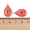 Synthetic Rhodochrosite Pendants X-KK-B157-42D-05-3